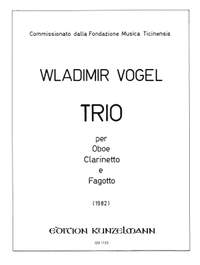 Vogel, Wladimir: Trio für Oboe, Klarinette und Fagott