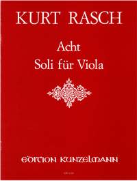 Rasch, Kurt: 8 Soli für Viola
