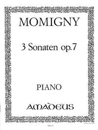 Momigny, Jérôme-Joseph de: 3 Sonaten  op. 7