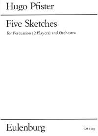 Pfister, Hugo: 5 Sketches