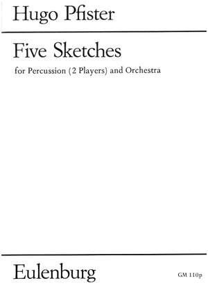 Pfister, Hugo: 5 Sketches