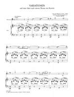 Paganini, Niccolò: Variationen auf einer Seite nach einem Thema von Rossini Product Image