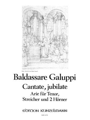 Galuppi, Baldassare: Cantate, jubilate