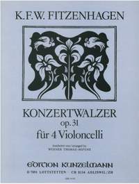Fitzenhagen, Wilhelm: Konzertwalzer  op. 31