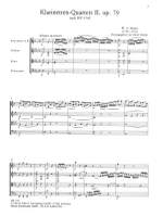 Mozart, Wolfgang Amadeus: Klarinetten-Quartett Nr. 2  op. 79 KV 374f Product Image