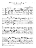 Mozart, Wolfgang Amadeus: Klarinetten-Quartett Nr. 1  op. 79 KV 317d (378) Product Image