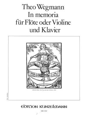 Wegmann, Theo: In memoria