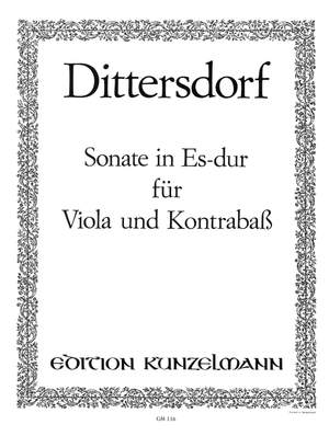 Dittersdorf, Carl Ditters von: Sonate für Viola und Kontrabass Es-Dur