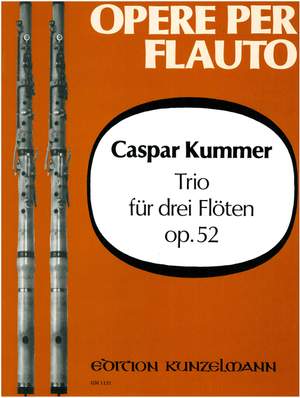 Kummer, Caspar: Trio  op. 52