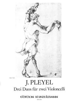 Pleyel, Ignaz Josef: 3 Duos für 2 Violoncelli