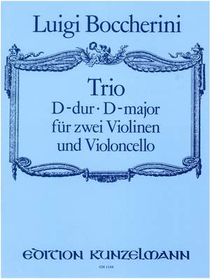 Boccherini, Luigi: Trio D-Dur