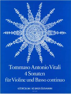 Vitali, Tommaso Antonio: 4 Sonaten für Violine
