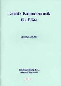 Various: Leichte Kammermusik für 1, 2 und 3 Flöten und Flöte und Klavier