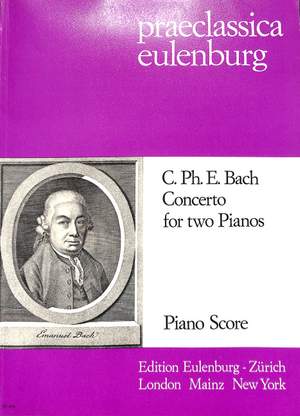 Bach, Carl Philipp Emanuel: Konzert für 2 Klaviere