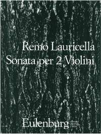 Lauricella, Remo: Sonate für 2 Violinen
