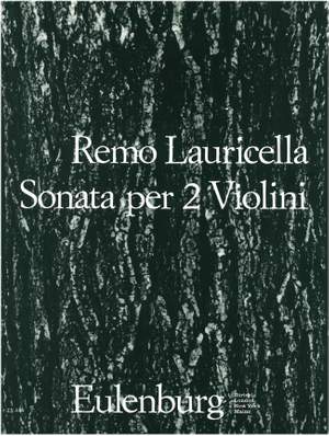 Lauricella, Remo: Sonate für 2 Violinen
