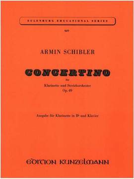Schibler, Armin: Concertino für Klarinette  op. 49