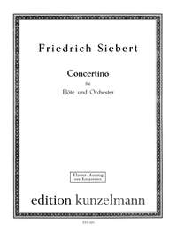 Siebert, Friedrich: Concertino für Flöte