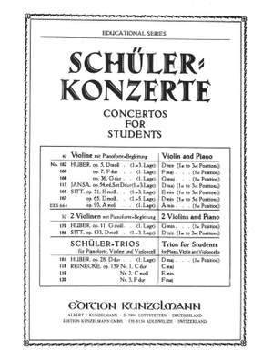 Sitt, Hans: Konzert für Violine a-Moll op. 93