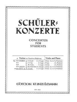 Sitt, Hans: Konzert für Violine e-Moll op. 31