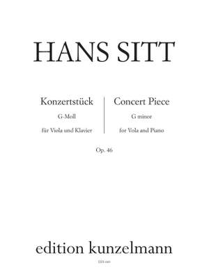 Sitt, Hans: Konzert für Viola