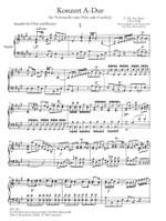 Bach, Carl Philipp Emanuel: Konzert für Violoncello - Ausgabe für Flöte und Klavier A-Dur Product Image