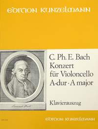 Bach, Carl Philipp Emanuel: Konzert für Violoncello A-Dur