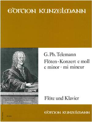 Telemann, Georg Philipp: Konzert für Flöte e-Moll TWV 52:e3