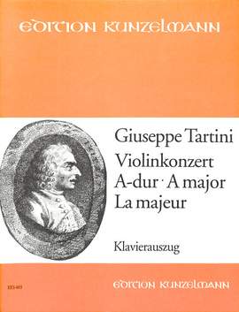 Tartini, Giuseppe: Konzert für Violine A-Dur