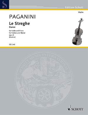 Paganini, Niccolò: Le Streghe / Hexentänze op. 8