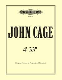 Cage, J: 4'33'' (original version)