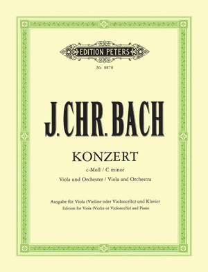Bach, J.C: Concerto in C minor