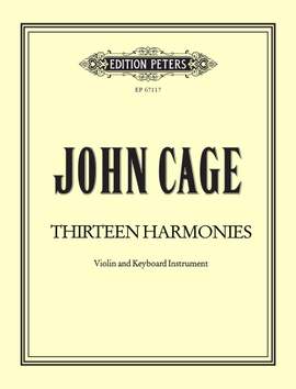 Cage, J: Thirteen Harmonies (from APARTMENT HOUSE 1776)