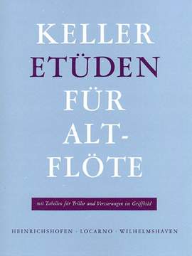 Keller, G: Etudes for Flute