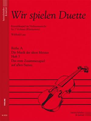 Miscellaneous: Wir spielen Duette.  Series A Vol.3
