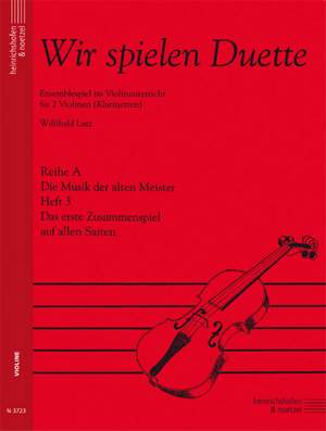 Miscellaneous: Wir spielen Duette.  Series A Vol.3