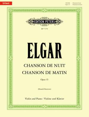 Elgar, E: Chanson de matin; Chanson de nuit