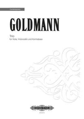 Goldmann, F: Trio (4 Stücke)