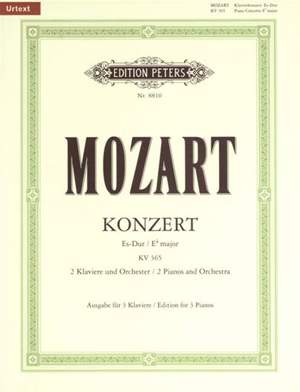 Mozart: Concerto No.10 in E flat for 2 Pianos K365
