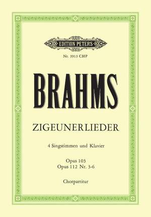 Brahms, J: Zigeunerlieder op. 103/112