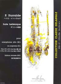 Iturralde, Pedro: Suite Hellenique (saxophone and piano)