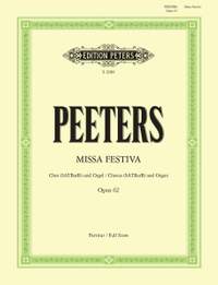 Peeters, F: Missa Festiva Op.62