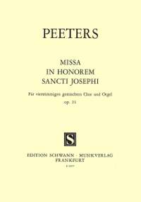 Peeters, F: Missa in honorem Sancti Josephi op. 21