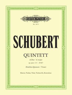 Schubert: Quintet in A 'Trout' Op.114/D667