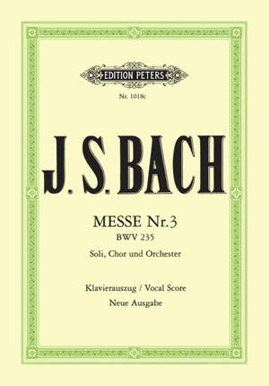Bach, J.S: Mass No.3 in G minor BWV 235