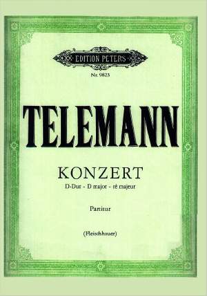 Telemann: Concerto in D major for Two Flutes, Violin, Cello, and Strings