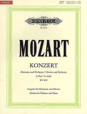 Mozart: Clarinet Concerto in A K.622