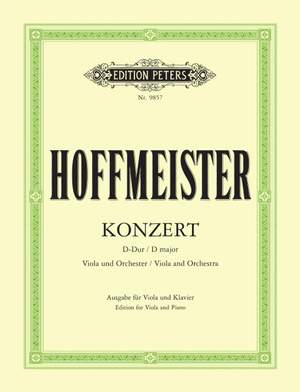 Hoffmeister, F: Concerto in D