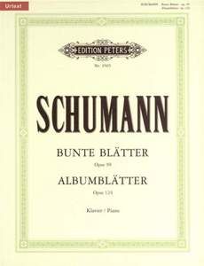 Schumann, R: Album Leaves Op.124; Bunte Blätter Op.99