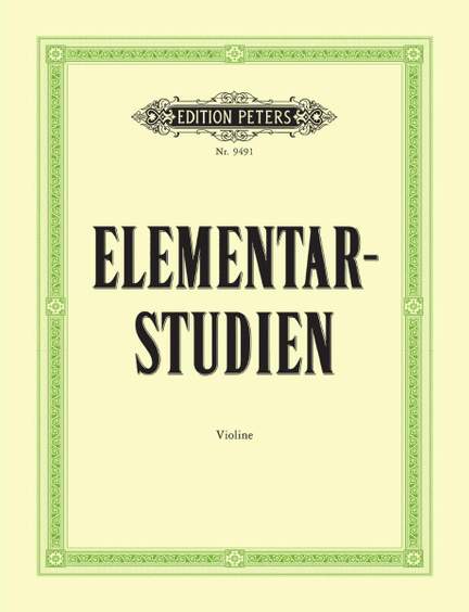Peters Violin School Elementary Studies